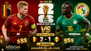 Du Doan Bỉ vs Senegal World Cup 2026